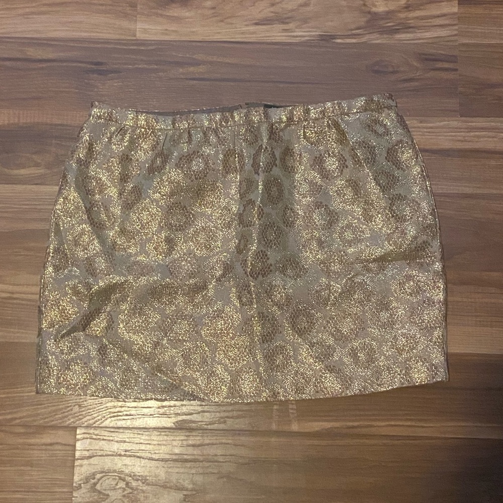 j.crew size 8 mini skirt